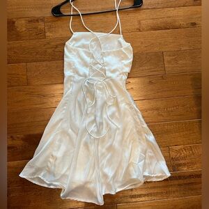 Lucy in the Sky White Graduation Dress